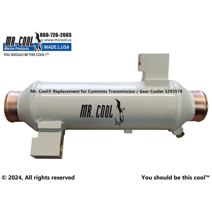 Cummins QSB 6.7L ISB/QSB Transmission Oil Cooler 5314196 Replacement Mr Cool