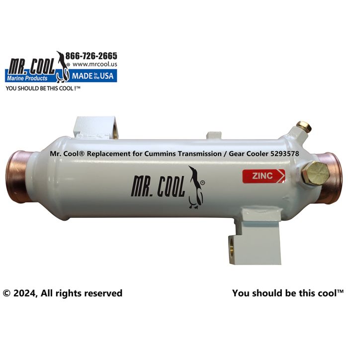 Cummins QSB 6.7L ISB/QSB Transmission Oil Cooler 5314196 Replacement Mr Cool