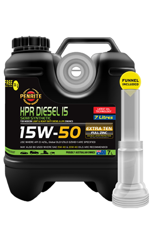 HPR DIESEL 15 15W-50 (Semi Syn.) 10L