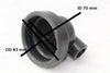 Volvo Penta MD2010 2020 2030 2040 Heat Exchanger End Cap 3580326 Replacement- HDI-HPV8