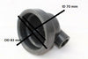Volvo Penta MD2010 2020 2030  Heat Exchanger End Cap 3580326 Replacement- HDI-HPV8