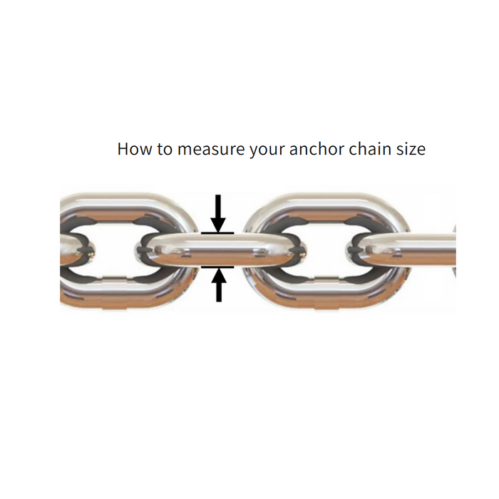AnchoRight 12mm (1/2") / 6 Colours Chain Marking Set 35112