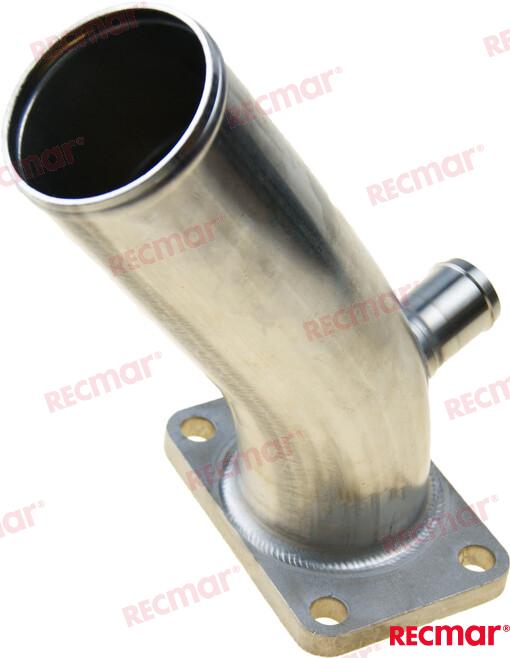 Yanmar 128890-13530/ 128370-12530/128397-13530 SS Exhaust Elbow 22mm - Replacement RECMAR