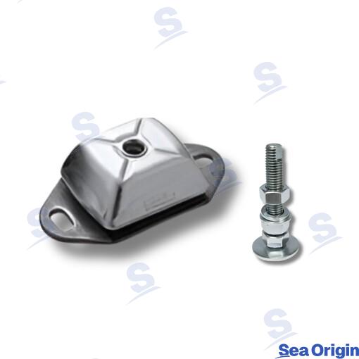 Recmar Engine Mount 183x75 (M16 Bolt) Replaces Volvo Penta 858161 846765