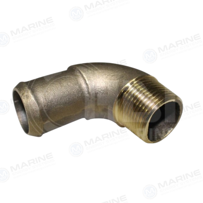 JHB90 Bronze Threaded Hose Barb 1″ OD