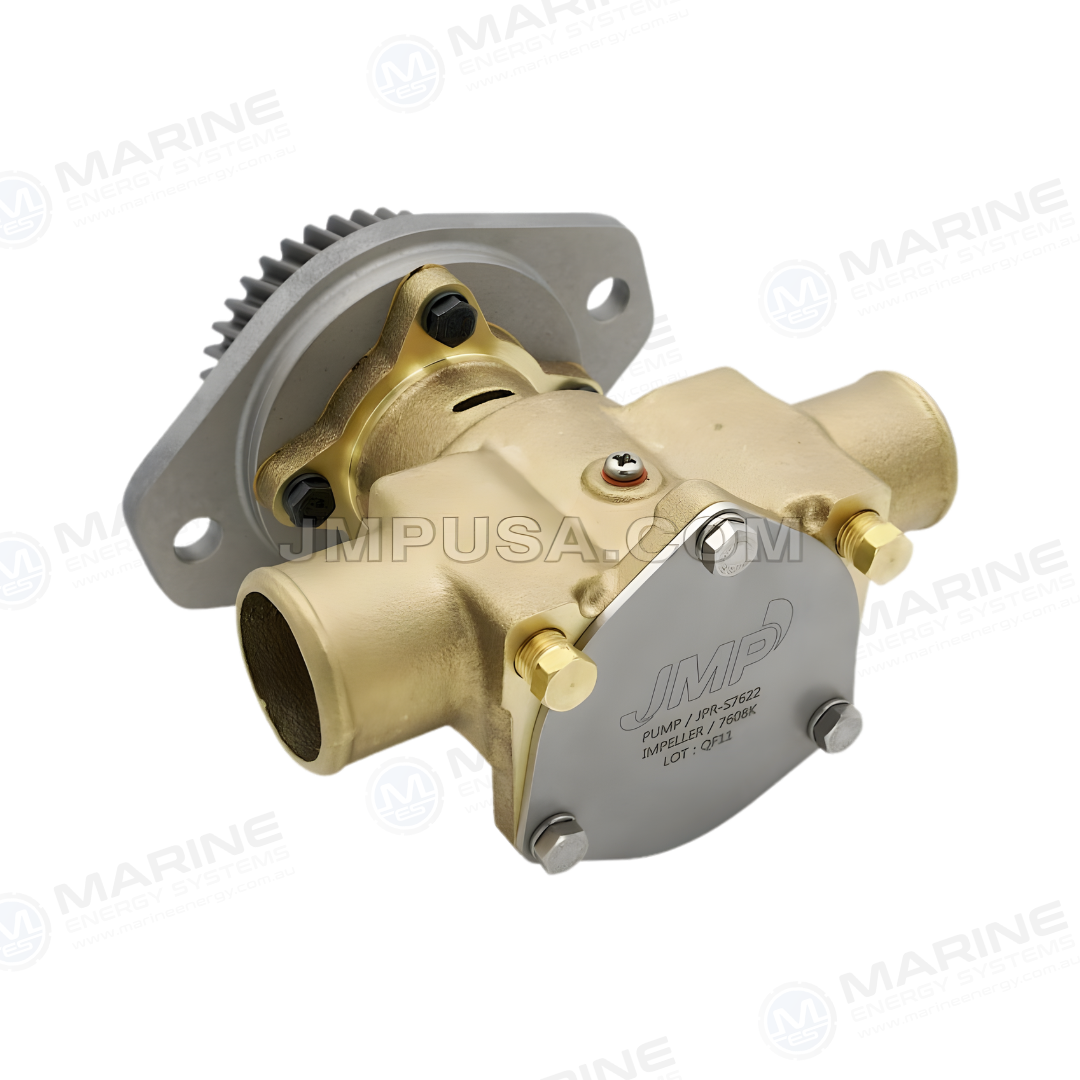 Cummins 6BT 5.9 / 6CTA 8.3 Seawater Pump P1722 16° OFFSET JPM JPR-S762 ...