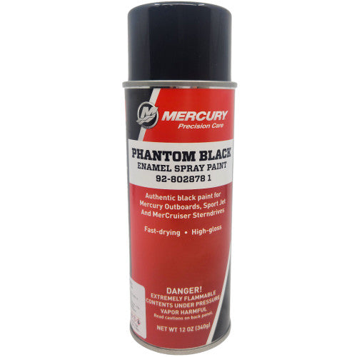 Mercury Genuine 92-802878Q1 Phantom Black Spray Paint 340g