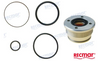 Trim cylinder cap replacement kit with seals for  Volvo Penta DP-SM, SX-M &amp; OMC Cobra Drives