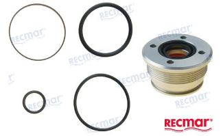 Trim cylinder cap replacement kit with seals for  Volvo Penta SX-M & OMC Cobra Drives
