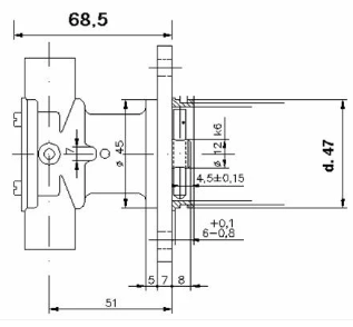 Seawater Pump for BMW D35 & D50 Marine Engines ANCOR AN 3380