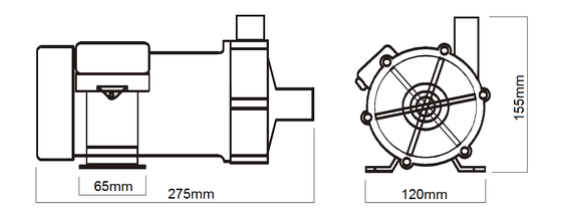 KOVA 1920 Marine Grade Aircon. Circulation Pump 240V