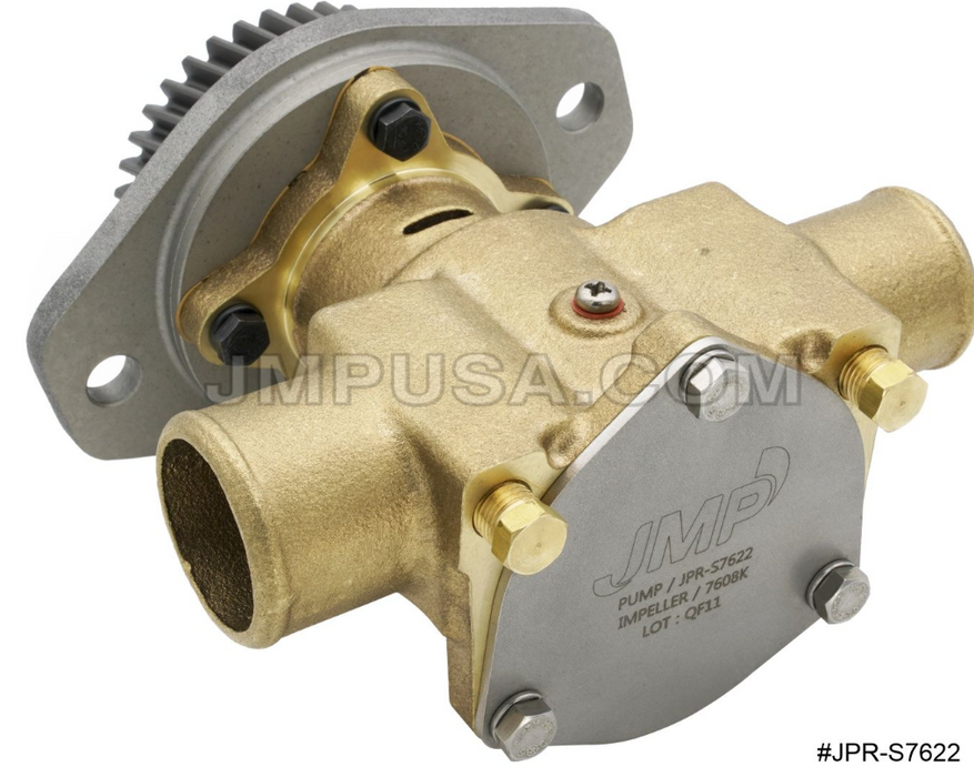 Cummins 6BT5.9-M2/ 6CTA8.3-M  Seawater Pump JPM JPR-S7622 Replacement 2" & 1-3/4" Ports