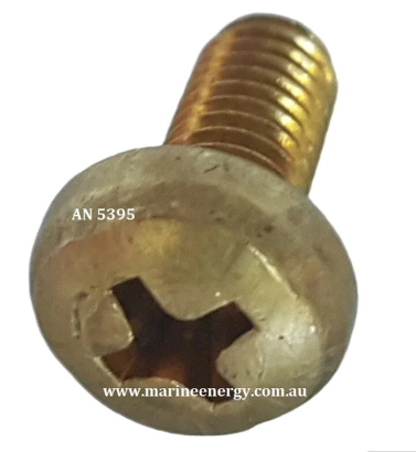 Screw Brass M4x 8  (Cam AN 2381) AN 5396