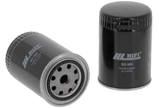 Hifi Oil Filter SO 580, Northern Lights 24-05401, 122-0550, Ford Lehman 2712E