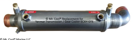 COOLER TRANSMISSION ZF, Yanmar 6CXH-OTE, ZF220, ZF260, ZF280, ZF280-1, ZF220A, ZF260, ZF280, ZF220A