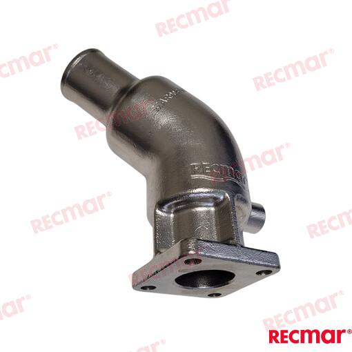 Volvo Penta Mixing Elbow 861906 7/8" 22m Stainless Steel Replacement MAR906INOX