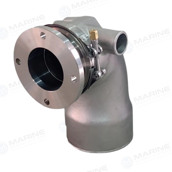 Yanmar 6LY-UTE Stainless Steel Exhaust Mixing Elbow 119588-13500 / 119573-13500 Replacement