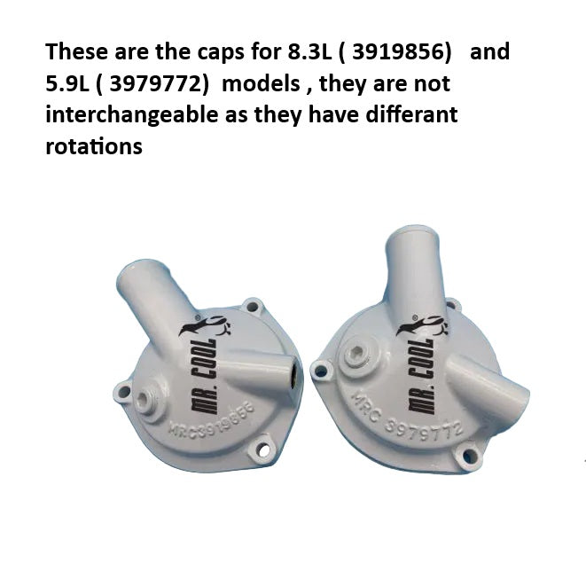 Aftermarket Cummins 3919856 Aftercooler Cap for C/L 8.3 Series Engine w/Freshwater Flush Port