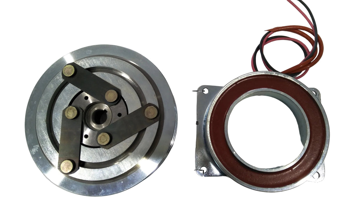 6" Clutch /2A Pulley Assy-12V-55W