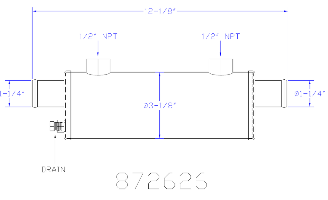 Volvo Penta 872626/ 21152060 Transmission Cooler Replacement MR COOL