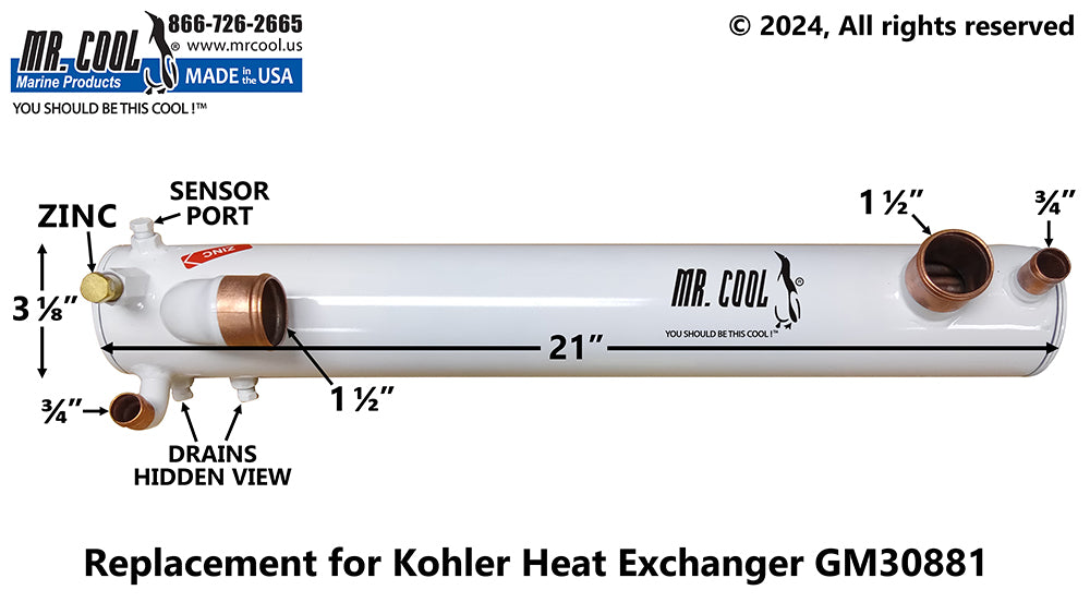Kohler GM30881 GM344928 Replacement Part