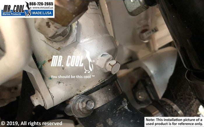 Cummins QSB Oil Cooler 3"x 9" 3975986CN 1.3/4'' Replacement Part