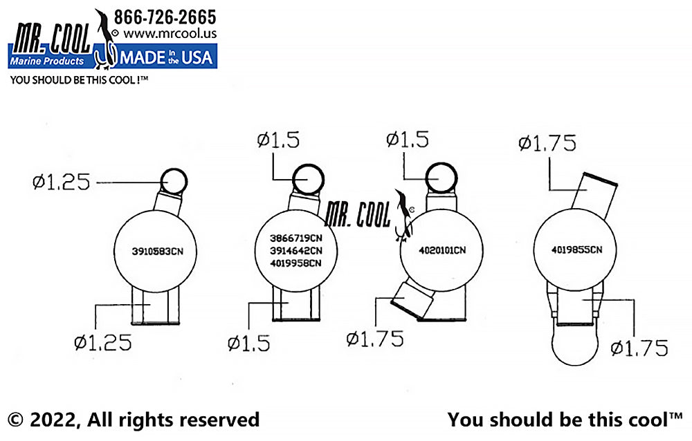 Cummins 6BT, 6BTA Heat Exchanger 4019958CN 4x25 Replacement Part (3914642)