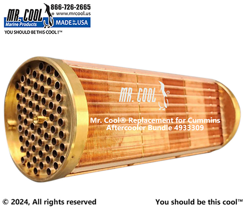 Cummins 5.9L B Series Aftercooler Bundle, 4933306 3977272 Replacement
