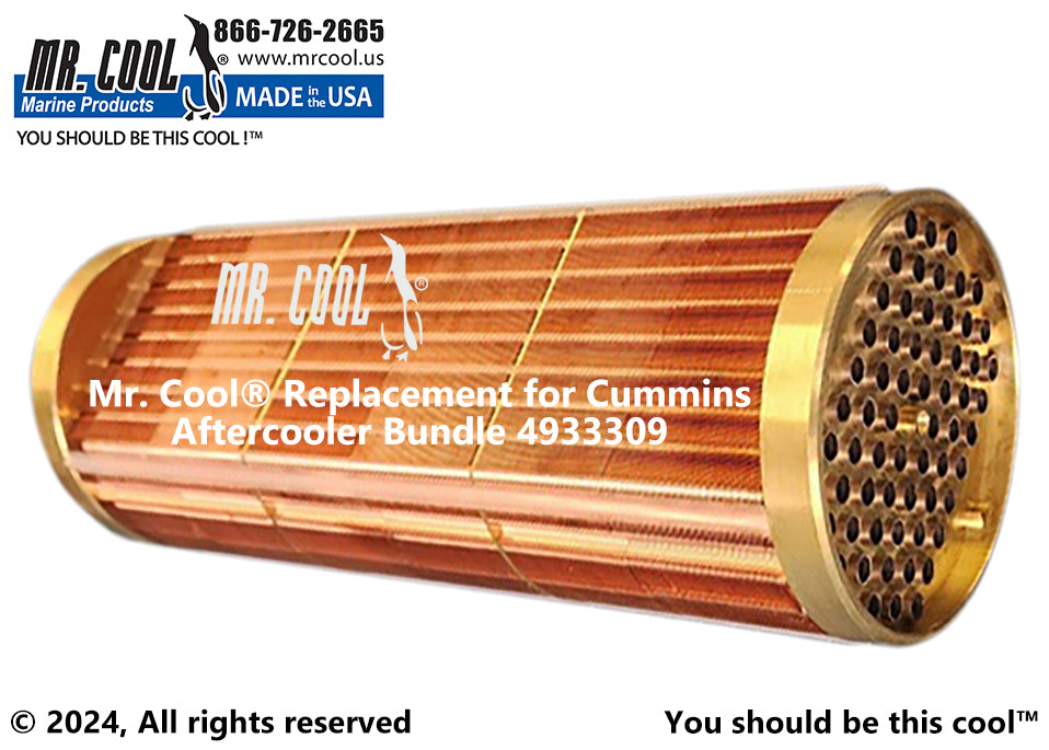 Cummins 5.9L B Series Aftercooler Bundle, 4933306 3977272 Replacement