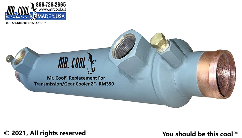 ZF IRM 350 TRANSMISSION GEAR OIL COOLER (14x3) Replacement