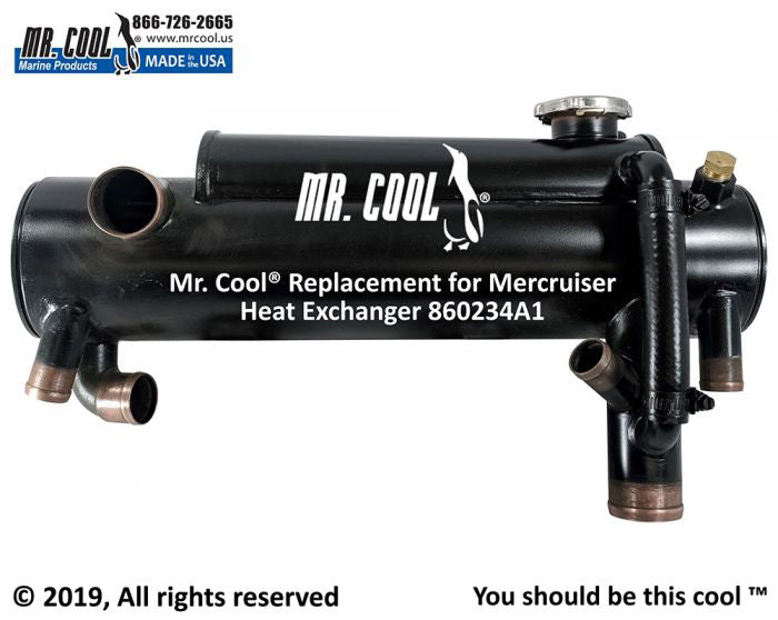 860234-A1 MERCRUISER HEAT EXCHANGER REPLACEMENT