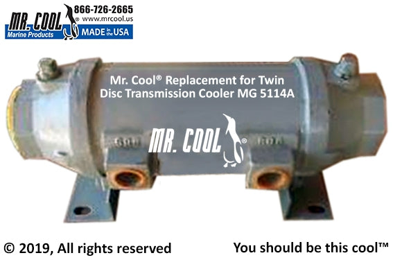 5114A Twin Disc Transmission Cooler Replacement