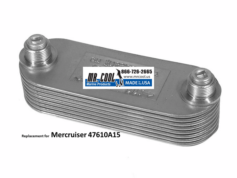 Mercruiser 47610A15 Transmission / Gear Cooler Replacement