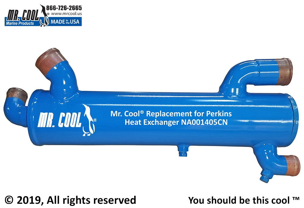 Perkins 4.236 Heat Exchanger Replacement Part NA001405CN