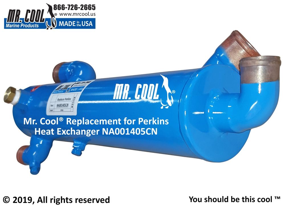 Perkins 4.236 Heat Exchanger Replacement Part NA001405CN