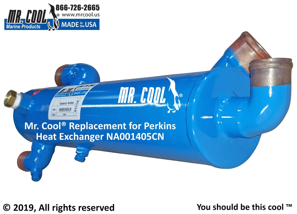 Perkins 4.236 Heat Exchanger Replacement Part NA001405CN