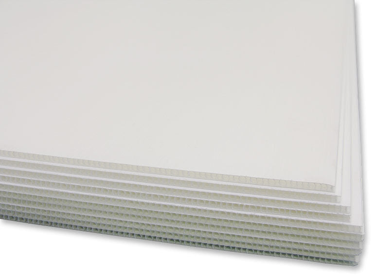 CORFLUTE, WHITE 2440X1220MM 2.5MM