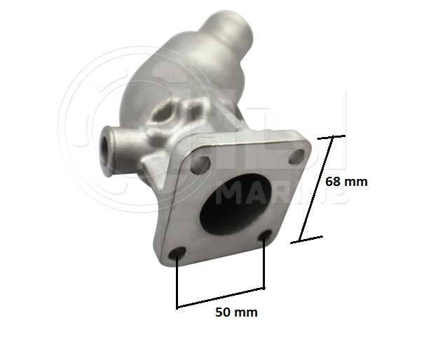 Volvo Penta D1, D2-40, MD2010, 2020, 2030 3/4" CAST 316 Stainless Mixing Elbow 861906 Replacement (V834)