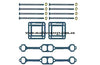 Volvo Penta Exhaust Manifold Gasket / Hardware Set 53911 Replacement