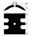 Cam AN 368 Replaces JB 3255-0000 -  4 mm (2/3)