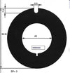 AN 2422 WEAR PLATE- JH 01-42423 &amp; 01-46538 / JABSCO 2574-0000