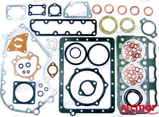 Yanmar 3GM30, 3GM30(EU), 3GM30F, 3GM30F(EU) Gasket Kit Replacement