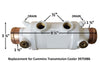 Cummins  Oil Cooler 3&quot;x 9&quot; 3975986CN 1.3/4&#39;&#39; Replacement Part