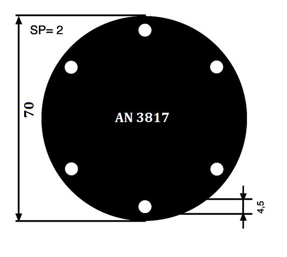 AN 3817 Cover Plate