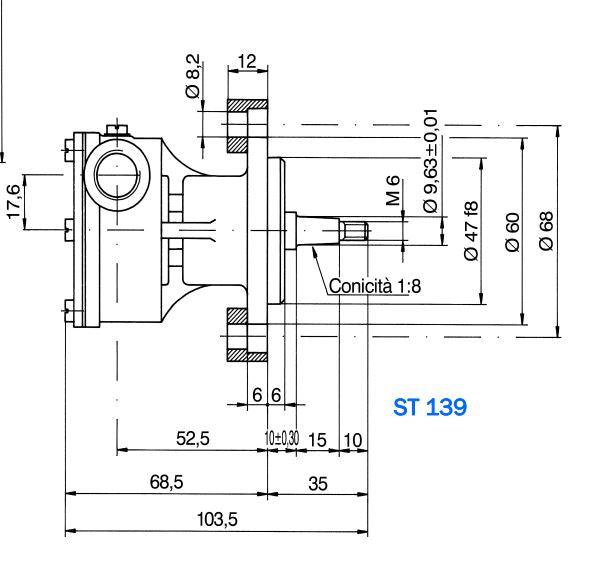 Ancor 2027 Replaces Johnson F4B-9, 10-35355-01, Lombardini LDW 1503, 1603, 2004
