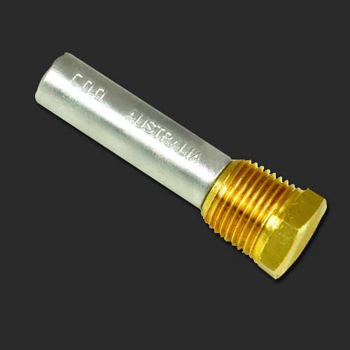 Anode with plug (1/2" NPT): Caterpillar 3208 for CAT 6L2288 (9-199)