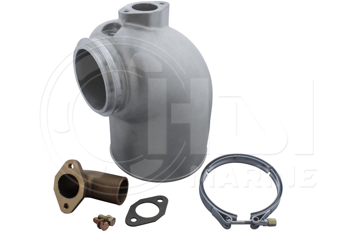 Detroit Diesel 6-71TI Exhaust Mixing Elbow 36719 Replacement JT16215 (HDI DET3)