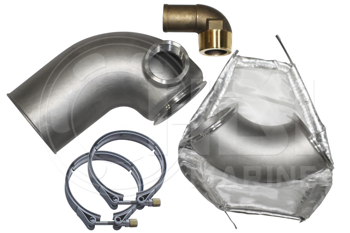Volvo Penta 3830988 5" Wet Exhaust Elbow Kit - HDI HOT7 KIT