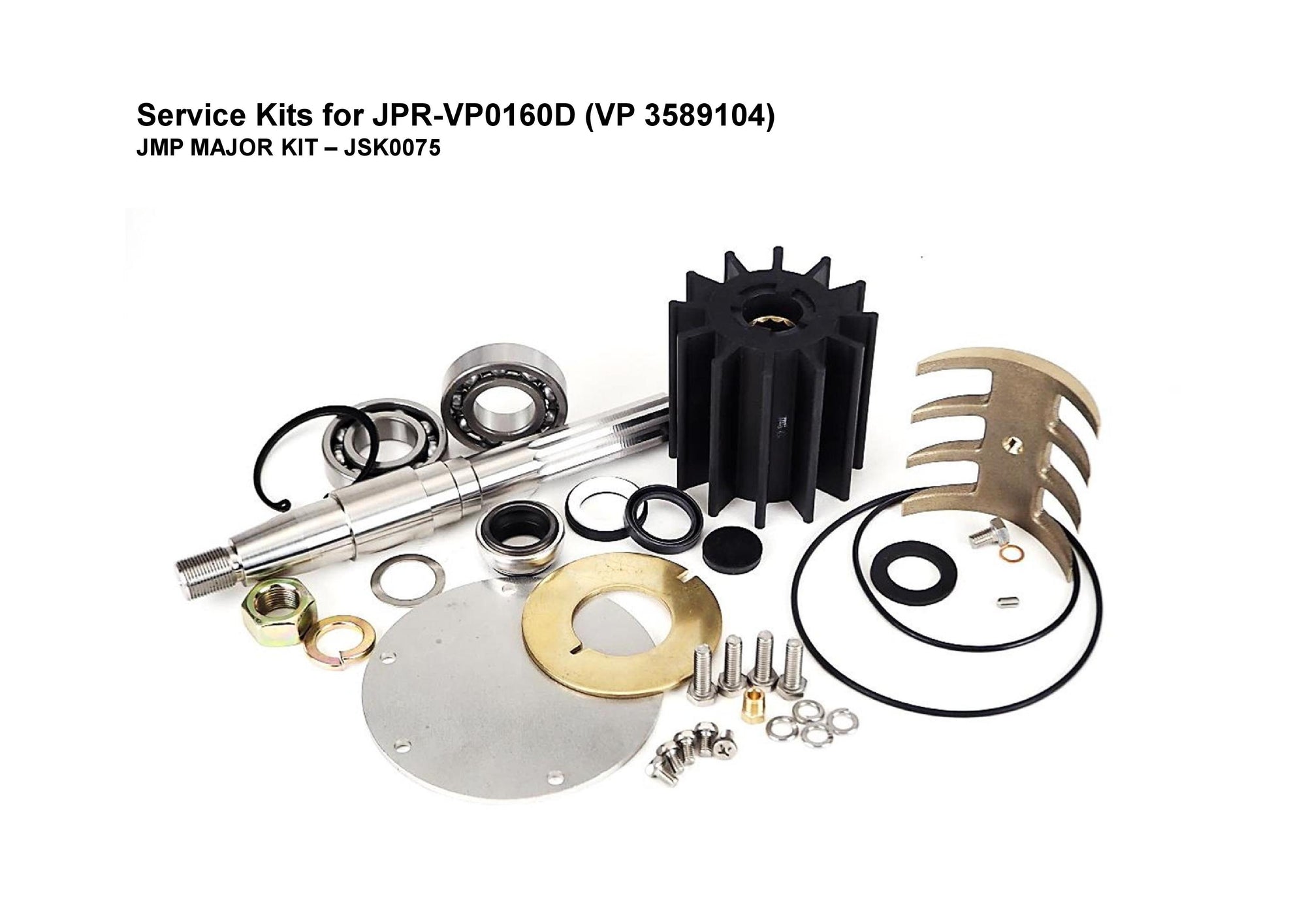 Pump Kit (Major) Volvo Penta D12 D13 D16 (JPR-VP0160D VP 3589104) JSK 0075