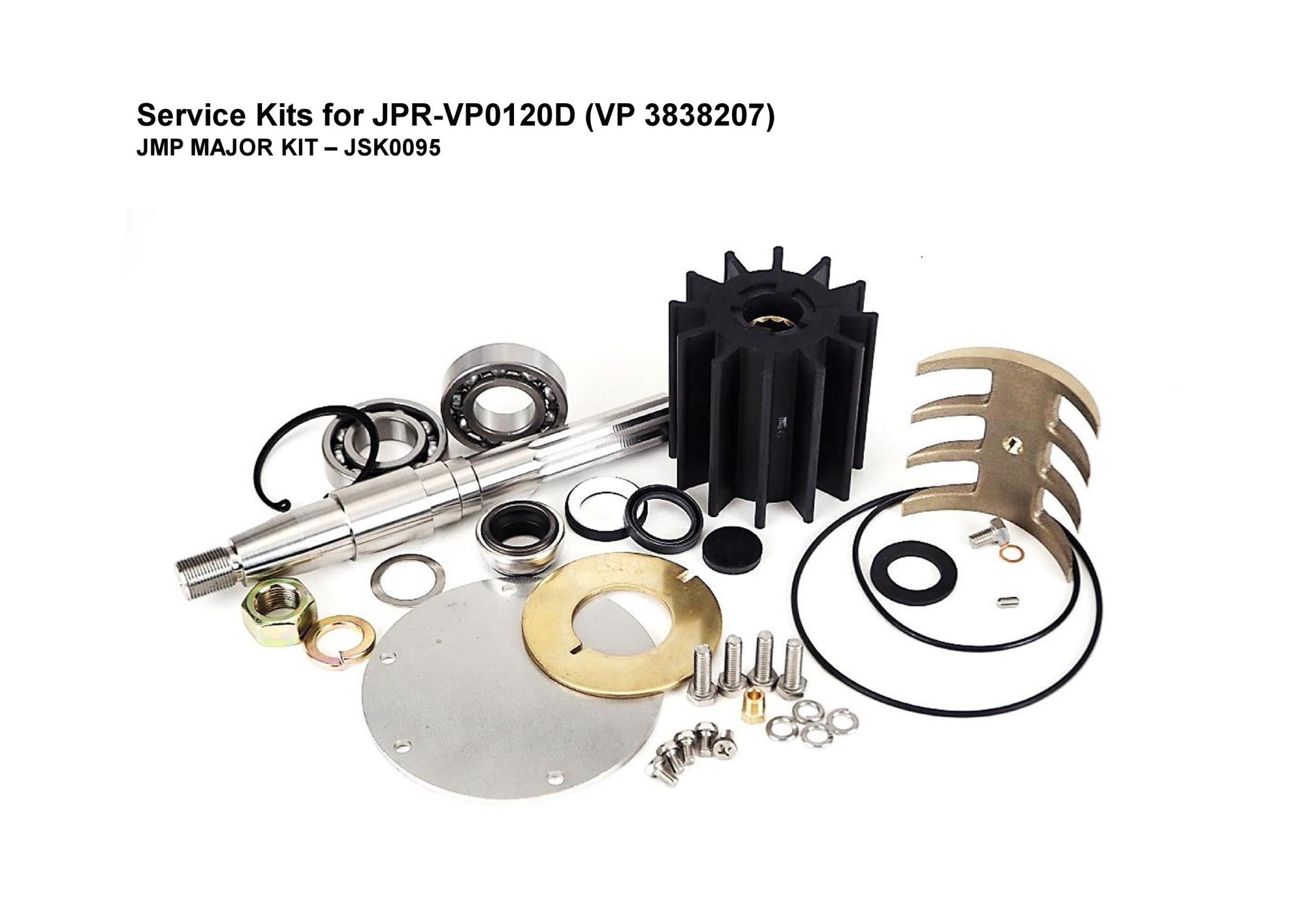 Pump Kit (Major) Volvo Penta D12C/D (JPR-VP0120D VP 3838207) JSK 0095